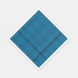 Guardanapo De Papel Turquoise Xadrez Napkins