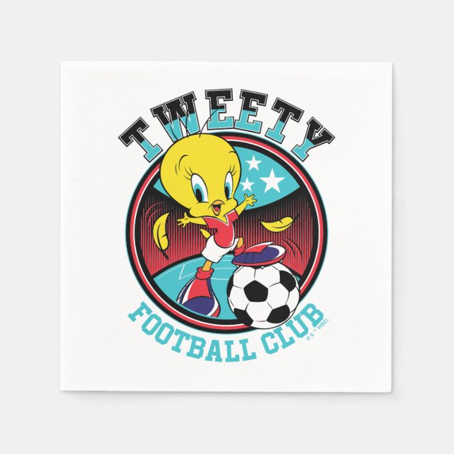 Guardanapo De Papel TWEETY™ Football Club Badge (Frente)