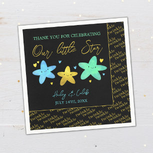Guardanapo De Papel Twinkle Twinkle Little Star Chá de fraldas Napkins