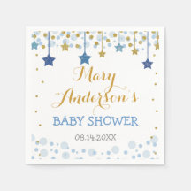 Twinkle Twinkle Pequena Estrela Dourada Blue Spark