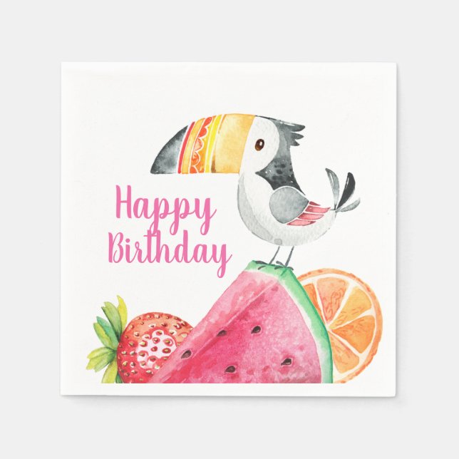 Guardanapo De Papel Twotti Fruitti Napkins (Frente)