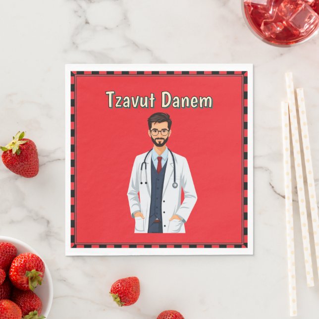Guardanapo de papel Tzavut Danem (Insitu)