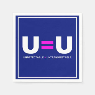 Guardanapo De Papel U=U O HIV Indetectável Igual a Intransmissível