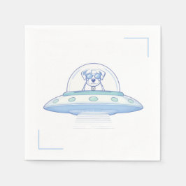 Guardanapo De Papel UFO PETS - Baby Shower -