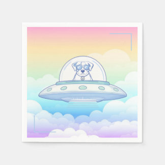 Guardanapo De Papel UFO PETS - Baby Shower -