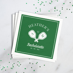 Guardanapo De Papel Última Bachelorette de Pickleball Swing