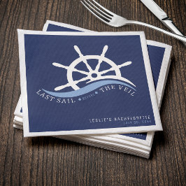 Guardanapo De Papel Última Vela Antes da Festa de solteira de Capa de 