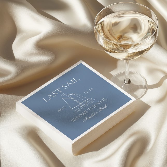 Guardanapo De Papel Última Vela Antes Do Fim De Semana Da Bachelorette (Criador carregado)