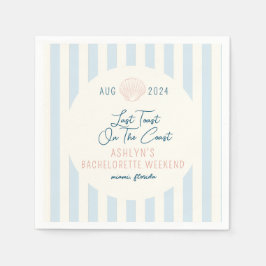 Guardanapo De Papel Último Brinde Na Bachelorette Costeira Napkins