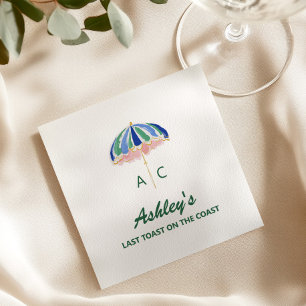 Guardanapo De Papel Último Brinde na Festa de Despedida de Solteira da
