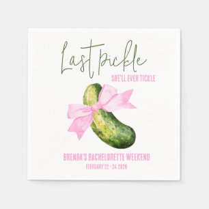 Guardanapo De Papel Último Pepino Que Ela Jamais Fará Cócegas Festa de