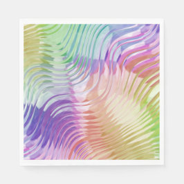 Guardanapo De Papel ultradeluxo de onda de chuva: