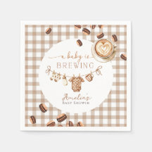 Um Bebê Está Preparando Café Chá de Bebê