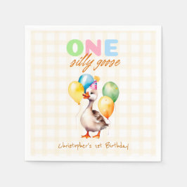 Guardanapo De Papel Um Bobo ganha amarelo gênero Gingham neutro