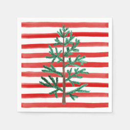 Guardanapo De Papel Um Caminhão Azul de Natal Pensado