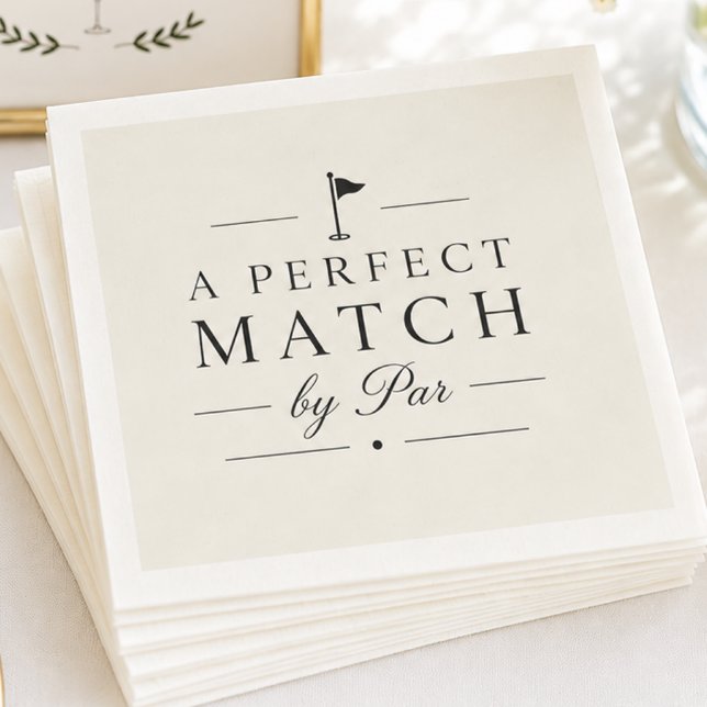 Guardanapo De Papel Um Casamento Perfeito pela Par Wedding (Criador carregado)