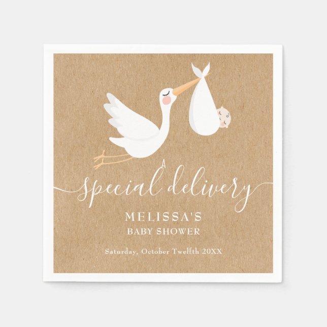 Guardanapo De Papel Um Chá de fraldas / Sprinkle de armazenamento de e (Frente)