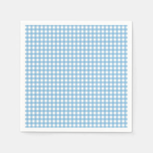 Guardanapo De Papel Um coelhinho azul de Gingham