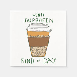 Guardanapo De Papel Um Dia de Ibuprofeno Venti