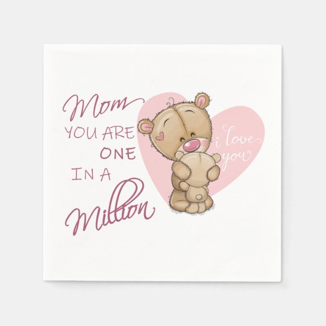 Guardanapo De Papel Um Em Um Milhão (Frente)