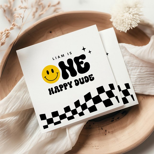 Guardanapo De Papel UM Feliz primeiro aniversario do Duque Napkins (Criador carregado)