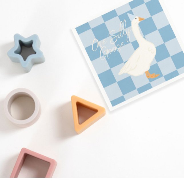 Guardanapo De Papel Um ganso Bobo (Criador carregado)