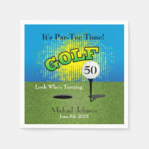 Um Golfer 🏌️ ‍ ♂️ Festa de aniversário