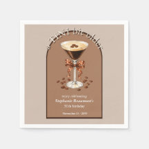 Um Martini Espresso Marrom Arco 30º Um Pouco Mais 