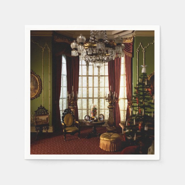 Guardanapo De Papel Um Natal Vitoriano - Nápoles (Frente)