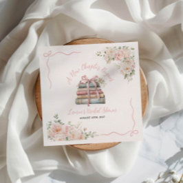 Guardanapo De Papel Um novo capítulo inicia o Chá de panela