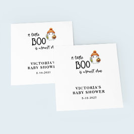 Guardanapo De Papel Um pequeno Boo está quase no Chá de fraldas