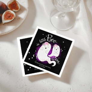 Guardanapo De Papel Um Pequeno Boo Fofa Festa de Bebê Menina de Hallow