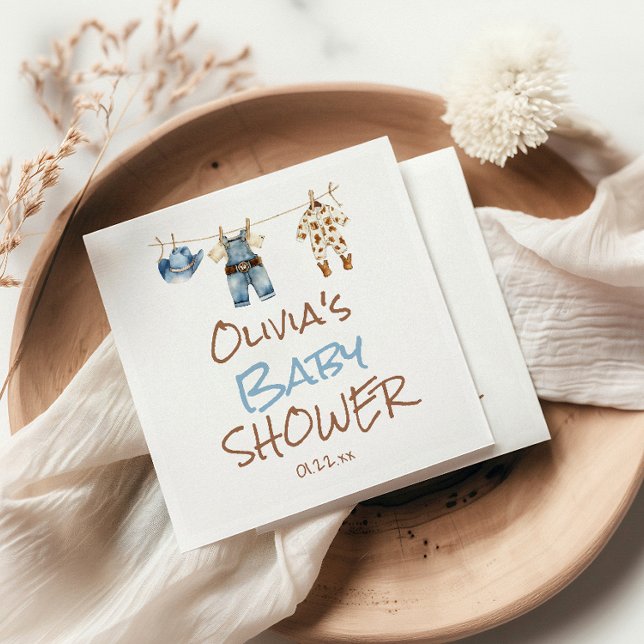 Guardanapo De Papel Um pequeno Chá de fraldas azul-castanho-escuro (Criador carregado)