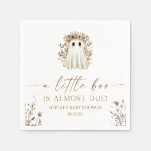 Guardanapo De Papel Um pequeno Chá de fraldas de flor selvagem Boo Boh