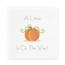 Um Pequeno Pumpkin Napkins