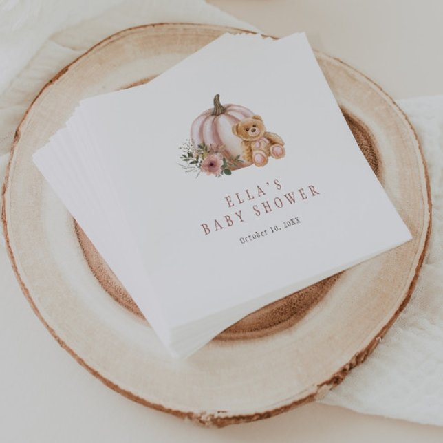 Guardanapo De Papel Um Pequeno Urso De Pumpkin (Criador carregado)