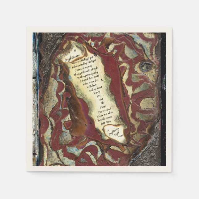 Guardanapo De Papel Um Pesadelo (Frente)