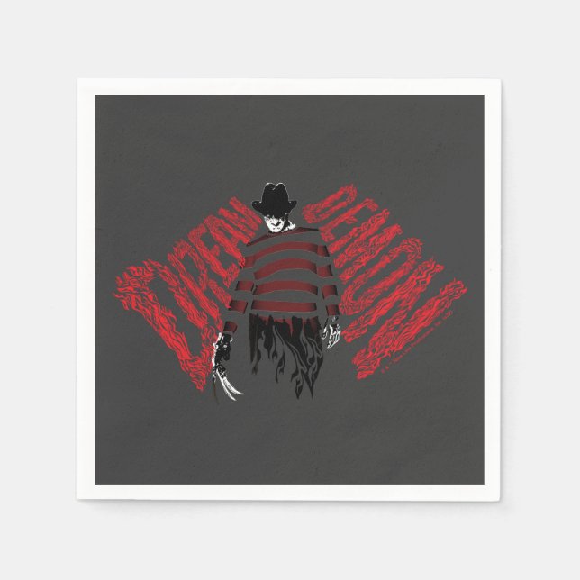 Guardanapo De Papel Um pesadelo na Elm Street | Dream Demon Freddy (Frente)