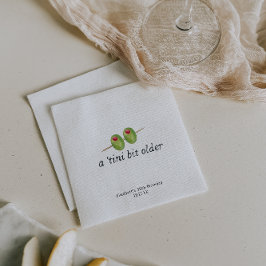 Guardanapo De Papel Um Pouco Mais Velha | Aniversário Temático de Mart