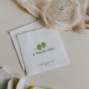 Guardanapo De Papel Um Pouco Mais Velha   Aniversário Temático de Mart