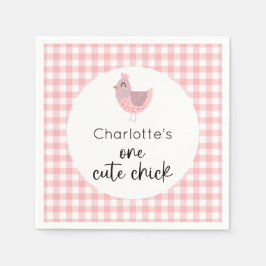 Guardanapo De Papel Um primeiro aniversario de Pintinho