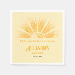Guardanapo De Papel Um raio de sol está a caminho!