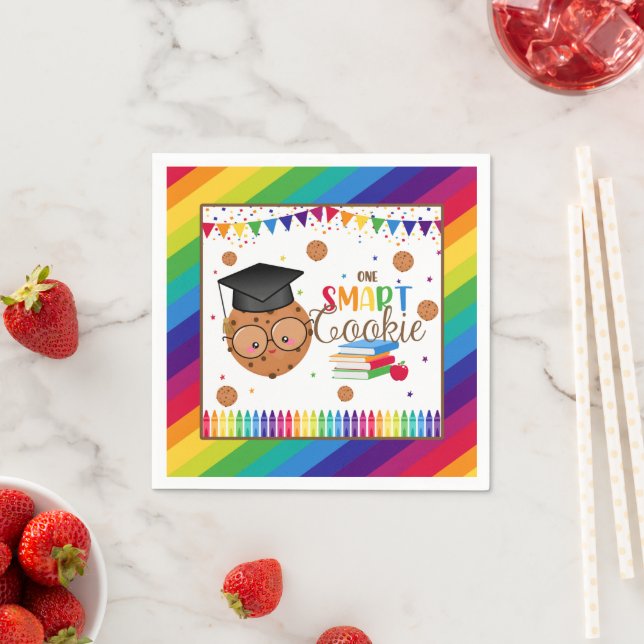 Guardanapo De Papel Um Smart Cookie Napkins (Insitu)