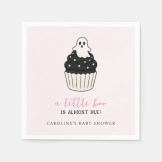 Guardanapo De Papel Um Tema de Halloween Boo Pequeno Fantasma Fofo Ros