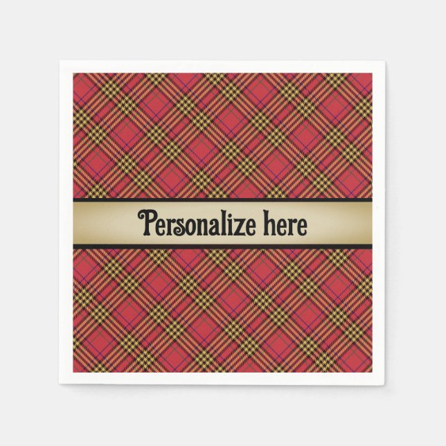 Guardanapo De Papel Um Wee Dram de Scotch (Frente)