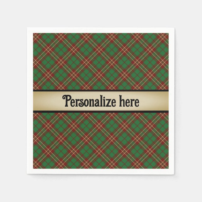 Guardanapo De Papel Um Wee Dram de Scotch (Frente)