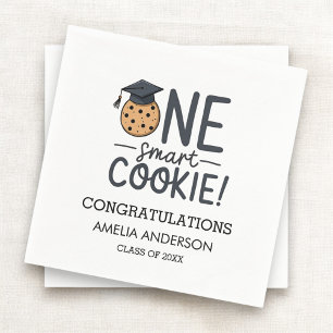 Guardanapo De Papel Uma Classe de Graduação Smart Cookie de
