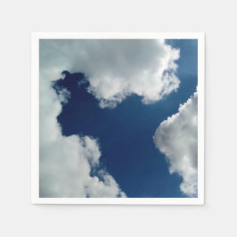 Guardanapo De Papel Uma curva nas nuvens