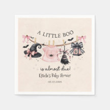Uma Festa de Halloween Rosa Little Boo Baby Shower