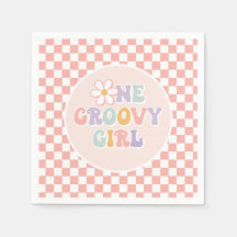 Uma garota muito fixe Pink Daisy Checker